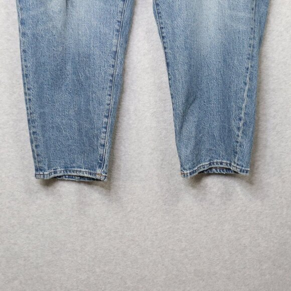 Madewell Mid-Rise Perfect Vintage Jean Womens 26W Distressed New Medium Wash - Picture 4 of 16
